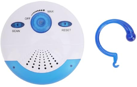 Radio de Ducha, Sonido Envolvente de 360 ​​Grados, Altavoz de Radio de Ducha IPX7, Radio FM Portátil Impermeable con Asa Superior para Baño Al Aire