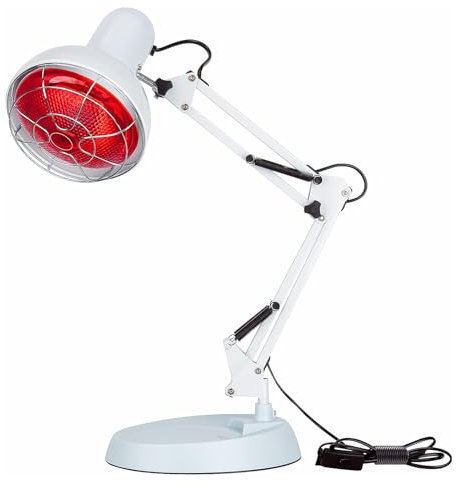 WOOLUCK Lampadine infrarossi 150w, Terapia di Riscaldamento, Lampada infrarossi Per Terapia della Luce a Infrarossi per Il Dolore