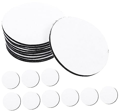 HOMOCONO 30pairs Double-Sided Carpet Gripper Stickers Adhesive Fasteners for Rugs Sofa Cushions and Home Use Strong Reusable Easy Installation for Stability and Protection