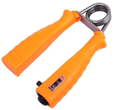 Cabilock Ejercitador De Mano Contadora De Agarre, Pinza De Mano Antideslizante, Resistente y Duradera, Tamaño Estándar, Para Entrenamiento De Fuerza En Brazos y Muñecas, Adulto, Uso En Gimnasio y Casa