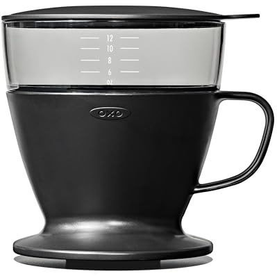 OXO Brew Pour Over Coffee Maker with Water Tank — Matte Black