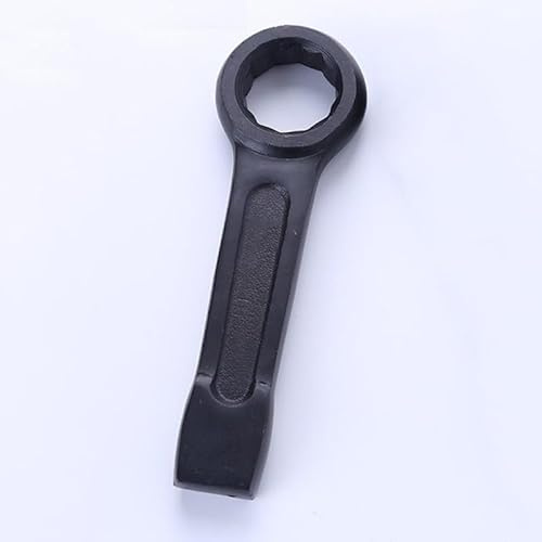 Llave inglesa de 24-46 mm para tipo anillo, acero negro carbón #45, martillo de golpeo, uso de mantenimiento industrial resistente