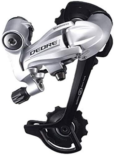 SHIMANO Unisex – Erwachsene Deore RDM591SGSS Schaltwerk, Silber, One Size