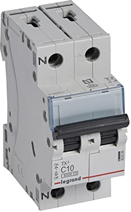 Interrupteur automatique TX3 1P+N 10 A Legrand 403585