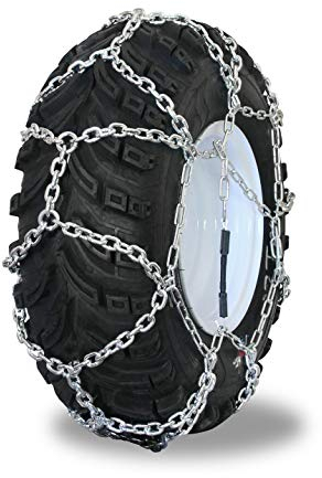 Grizzlar GTN-611E Schneeketten 24x8.50-12, Netzketten, Legierter Manganstahl, D-Glieder, Für Spezialfahrzeuge