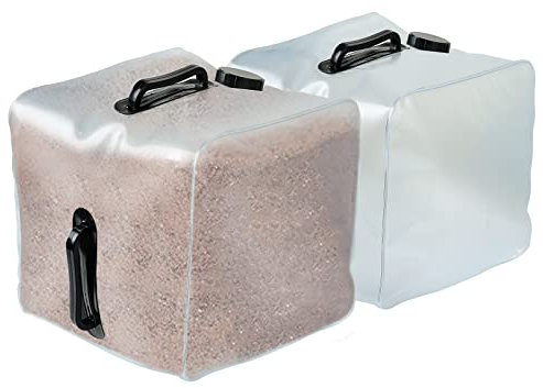 Pool Step Weights, 2 Pack Fillable Sand Bags for Above Ground Pool Ladders