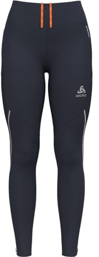 Odlo Damen Langlauf Tight CERAMIWARM, India Ink, M