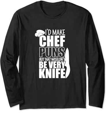 Kitchen Chef - Pâtissier Amusant Couteaux Aiguisés Matter Manche Longue