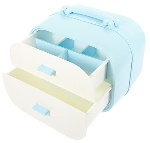 CORHAD Kopfschmuckbox Für Junge Mädchen Kosmetikbox Mit Großer Kapazität Aufbewahrungsbox Für Haarspangen Und Schmuck Schmucketui Für Schreibtisch Praktischer Organizer Für Zuhause