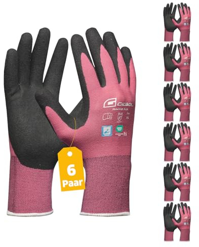 Gebol Damen Master Flex Lady Arbeitshandschuhe (6er Pack)