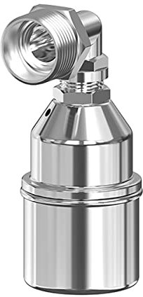 CTRSM Schwimmender Kugelhahn, Kugelventil-Set, 304 Edelstahl, vollautomatisches Schwimmerventil zur Wasserstandskontrolle, 3/4-Zoll-Schwimmerventile, seitlicher Wassereinlass