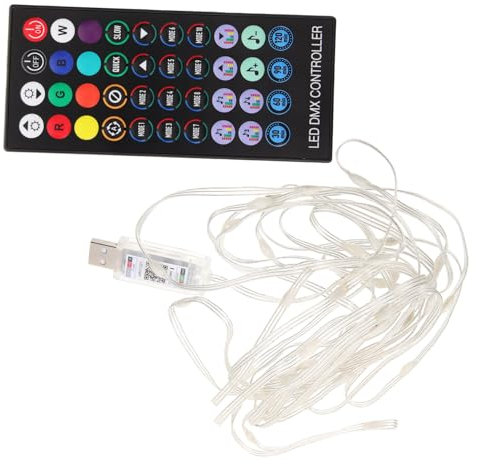 MAGICLULU Led Lichterkette Kupferdraht 5m Weihnachten Außenbeleuchtung Dekorativ Energiesparend Mit 50 Led Lampen Für Garten Terrasse Party