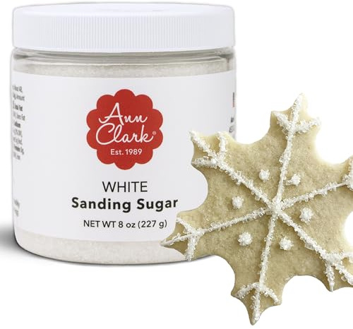 Ann Clark White Sanding Sugar, 8 oz