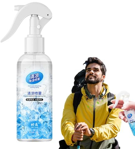 Spray rinfrescante per clima caldo - rilassante, lozione protettiva