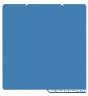 264X276mm Kobra S1/Kobra X/Kobra 4 Cold Build Plate | Low Temperature Build Plate Double Sided Textured PEI Sheet Cold Build Plate Platform, No