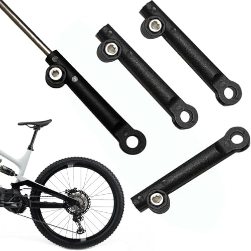 Generisch Fahrrad Schutzblech Halterung - 4 Stück Schutzblech-Stützrahmen | Fahrrad-Vorderradgabelhalterung | Verstellbare Fahrrad-Schutzblech-Teile Für Mountainbike, Rollerfahrer