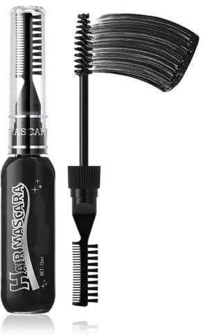 Tillfällig hårkrita - tvättbar färgkam, färgningskit | markerad mascara för flickor cosplay semester, 8 icke-giftiga nyanser omedelbar pigment skönhetssalong