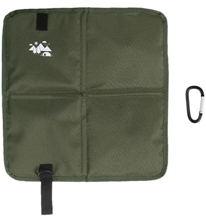 Keenso Cojín para Sentarse Cojín para Acampar de Tela Oxford con Espuma EPE de 1 Cm Asiento Plegable para Senderismo de 37 X 35 Cm Estera Portátil Liviana para Mochileros, Viajes, Pesca, Estadio,
