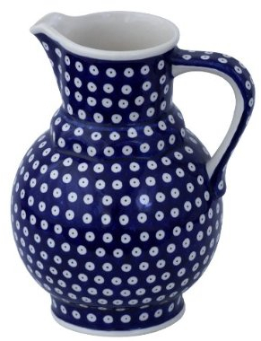 Bunzlauer Milchkanne/Wasserkanne 1.75L Ø19,5cm, H=25,0cm im Dekor 42