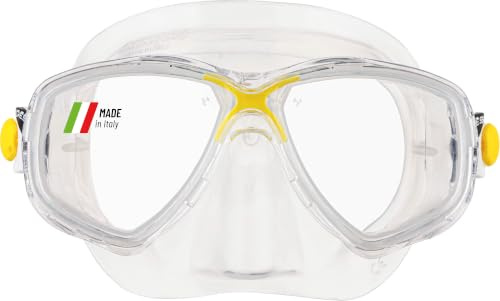 MAREA MASK SIL CLEAR YELLOW