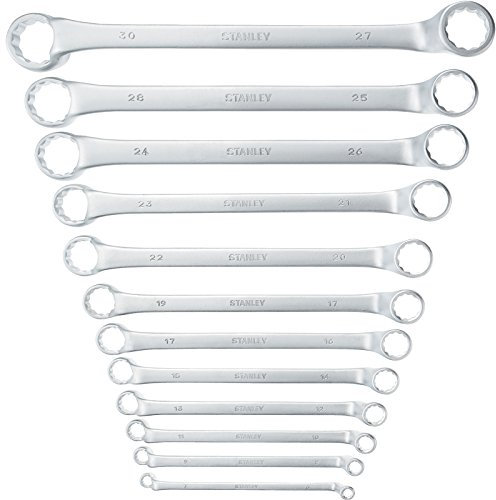 Stanley 1-95-774 - Juego de 12 llaves acodadas