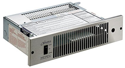 Quiet-One 2000 Series 4,000 BTU Brown Hydronic Kickspace Heater (Not Electric)
