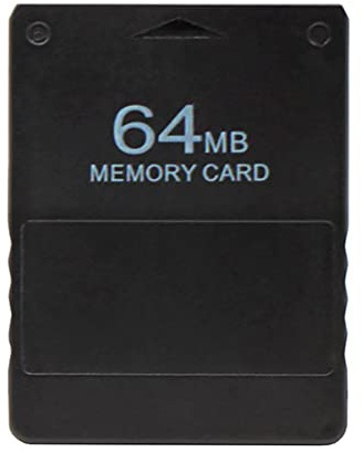 OSTENT Haute Vitesse 64 MB Carte Mémoire D'unité Compatible pour Sony Playstation 2 PS2 Slim Console Video Games [PlayStation2]
