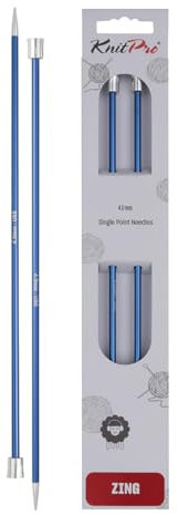 KnitPro Zing Single Pointed Needles 14 (35cm) | 4.00mm