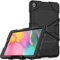 TECHGEAR G-Shock Hülle für Samsung Galaxy Tab A 10,1 2019 (SM-T510 / T515) Heavy Duty Robuste Schutzhülle mit abnehmbaren Ständer & eingebauter Bildschirm - Schule, Kids, Bauherr Hülle -Schwarz