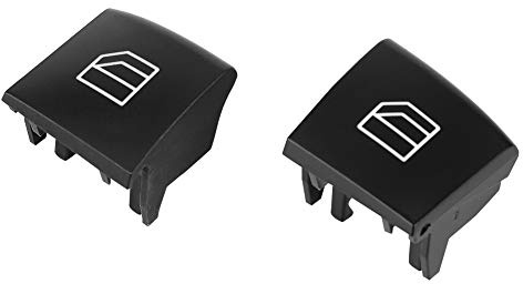 2 pièces couvercle de commutateur principal de fenêtre, capuchon de bouton de fenêtre de voiture pour ML GL R classe 05-12, côté conducteur