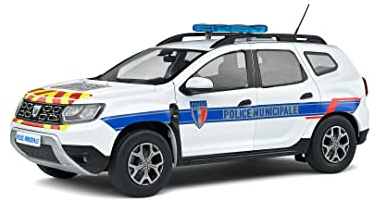 Solido- Dacia Duster MK2 Aucun Auto in Miniatura da Collezione, Colore Bianco, 1/18ème, 1804606