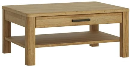 RASANTI Cortina CNAT04 Couchtisch 1Schublade Grandson Eiche/PVC Grandson Eiche