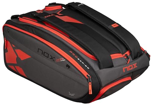 NOX At10 XXL Nero Rosso Bpat10xxl24 Portaracchette