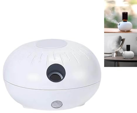 Diffusore senz'acqua, mini diffusore di oli essenziali senza acqua, ricaricabile tramite USB, 4 modalità, diffusore di oli essenziali per grandi stanze, super silenzioso per soggiorno, ufficio, auto