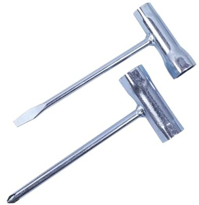 LOZTBUE Chiave per Motosega e Candele a T con 2 Chiavi Aperte