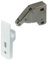 CARTONGESSO FAI DA TE - Confezione completa mini latch con ganci per sportelli e botole di ispezione - 2 mini chiavistelli push pull con chiusura a molla e 2 snap a gancio