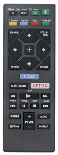 VINABTY RMT-VB200U RMT-VB200D Ersatz Fernbedienung Kompatibel mit Sony Blu-Ray Player BDP-S6700 BDP-S6200 BDP-BX670 BDPBX670 BDPS6700