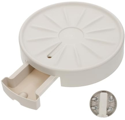 UPKOCH Bandeja para Macetas con Ruedas Práctica Bandeja Redonda con Recogedor De Agua De Goteo Móvil para Plantas De Interior