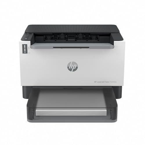 HP Laserjet-Tank 2504dw Wireless Black & White Monochrome Printer Prefilled with Up to 2 Years of Original HP-Toner (2R7F4A) (Renewed)