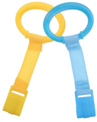Anelli da Trazione per Lettino Bebè 4 Pezzi in Pp e Nylon