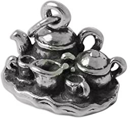 Charm Service à Thé en Argent 925/1000