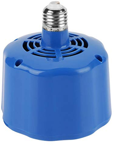 ciciglow Heizlampe,100-300W Aufzucht Heizlampe Thermostat LED Hühnerstall Heizung geeignet für Warmhalten für Haustiere, Hühner, Enten und anderes Geflügel