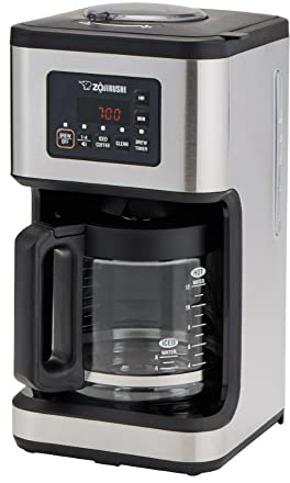 Zojirushi EC-ESC120 Coffee Maker Dome Brew Programmable, StainlessSteel and Black