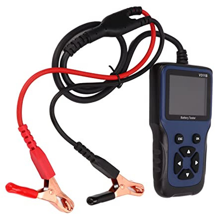 Qqmora Testeur de Charge de Circuit de Charge de Voiture, Outil de Diagnostic de Batterie 12V V311B Puissant et Rapide, Multifonctionnel 100-2000CCA pour Bateau