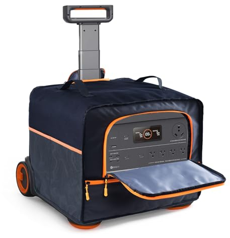 Verbesserter Staubschutz, kompatibel mit Jackery Solargenerator 2000 Plus 400W, Jackery Explorer Kit 4000 Plus, Jackery Solargenerator 3000 PRO 400W, wasserdichte Staubschutzhülle für Jackery