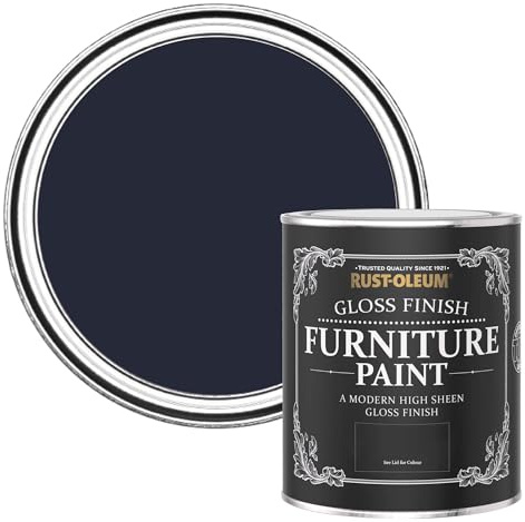 Rust-Oleum Blue Furniture Paint in Gloss Finish - Odyssey 750ml