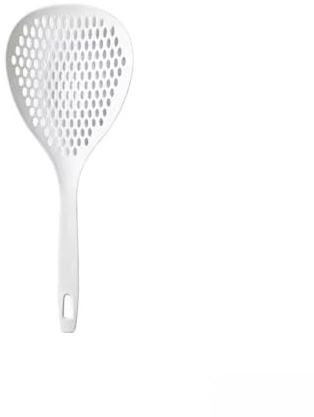 MIROOOO Cuchara Ranurada Colador de Fideos Resistente a Altas temperaturas de Estilo Chino, colador de Drenaje de plástico for el hogar y la Cocina Coladores para Cocina Espumadera(Color:B)