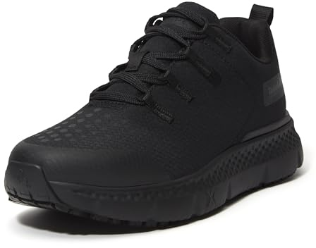 Timberland PRO Women's Power Shift Ripstop Nylon Soft Toe Gripmax Slip Resistant Hospitality Work Shoe, Black, 10W