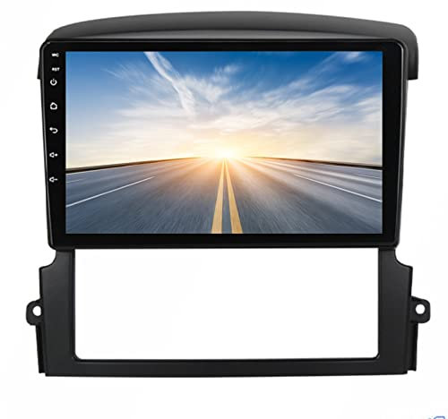 Android 11 Radio de Coche GPS para K-ia Sorento BL 2002-2011 Monitor de 9Reproductor de Radio Receptor de Audio para automóvil con Soporte Bluetooth WIFI Mirror Link Control del Volante (Color: M100