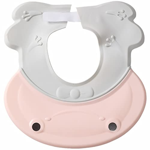 Toyvian Duschhaube mit Ohrenschutz Haarwasch-hut Badezimmer-accessoires für Duschen Reisen Haare Schneiden mit Komfort